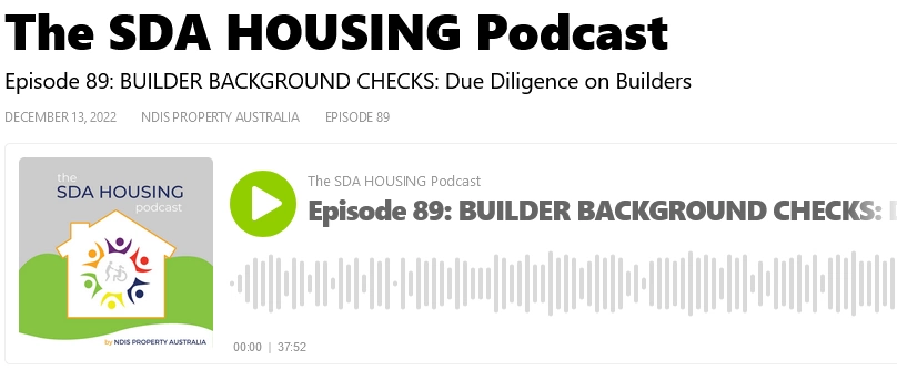 SDA Housing Podcast